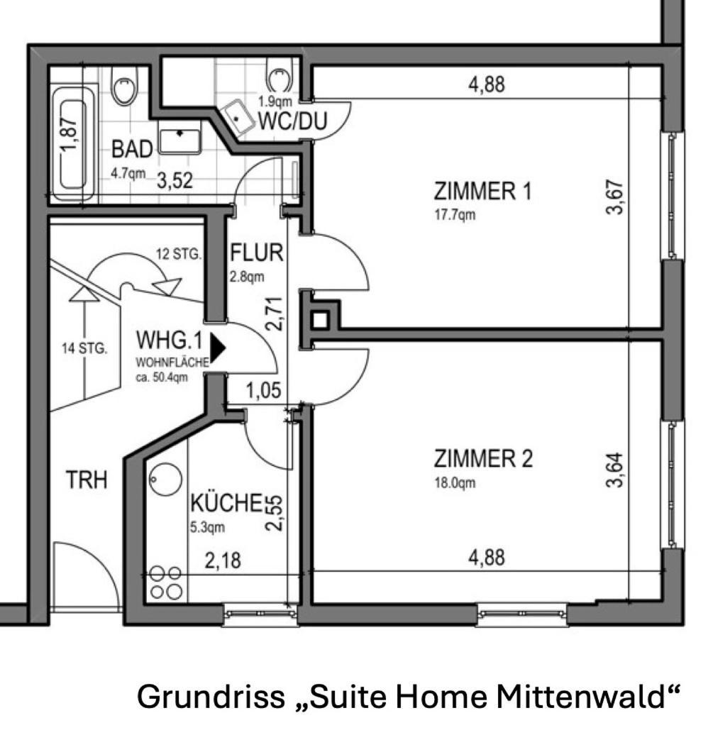 Suite Home Mittenwald Zewnętrze zdjęcie